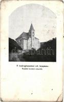Bodrogszentes, Svatuse, Plesany; Árpádok korabeli műemlék, Református templom / Calvinist church (EK)