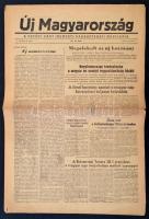 1956 Új Magyarország, a Petőfi Párt (Nemzeti Parasztpárt) napilapja, I. évf. 2. sz. november 3., a forradalom híreivel