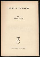 Makkai László: Erdélyi városok. Officina Képeskönyvek. Bp.,1940, Officina. Kiadói kartonált papírköt...