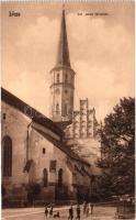 Lőcse, Levoca; Szent Jakab templom. képeslapfüzetből / church. from postcard booklet (EK)