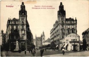 Budapest V. Kígyó tér, Klotild paloták, Skriván Ferenc üzlete