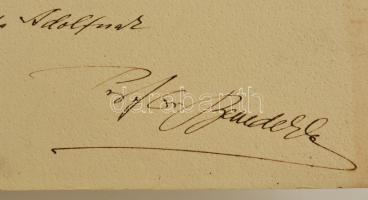 Angelo (1894-1974): Prof. Benedek László portréja, aláírt, pecséttel jelzett vintage fotó, kartonra ...