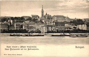 Budapest I. Buda, Mátyás templom, uszályok