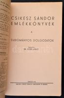 Csikesz Sándor emlékkönyvek. 2. és 4. köt. Debrecen, 1941-1942, Bethlen Gábor Irodalmi és Nyomdai Rt...
