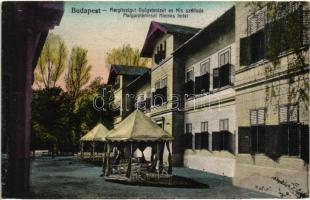 Budapest XIII. Margitsziget Gyógyintézet és Kis szálloda (fl)