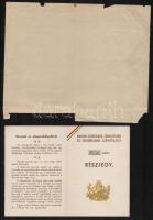 1943-1966 Zsabka Kálmán (1897-1971)  rendező, forgatókönyvíró iratai: a Magyar Szövegírók, Zeneszerz...