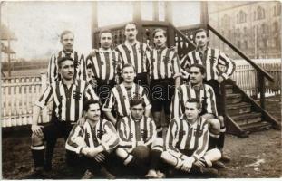 1908 Budapest, B BTC labdarúgó csapata (1901 és 1902-ben magyar bajnok) / Hungarian football team, group photo