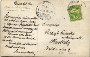 1908 Budapest, B BTC labdarúgó csapata (1901 és 1902-ben magyar bajnok) / Hungarian football team, g...