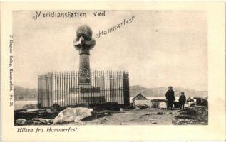 Hammerfest, Meridianstotten / Struve Geodetic Arc
