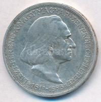 1936. 2P Ag "Liszt Ferenc" T:1-,2 kis ph. Adamo P7.3