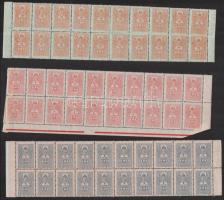 340 db használt okmány és számlailleték bélyeg
