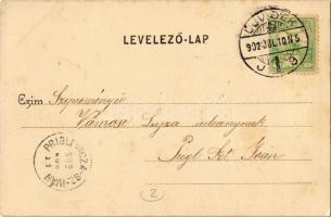 1904 Debrecen, Simonffy utca, Varay József üzlete. Mihály Sámuel kiadása (EK)