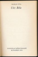 Bajkay Éva: Uitz Béla. Szemtől szemben. Bp., 1974, Gondolat. Kiadói papírkötés