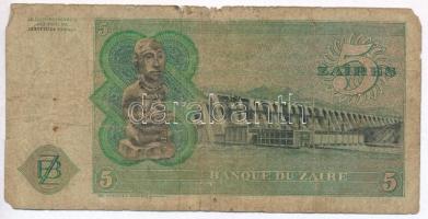 Zaire 1972 5Z T:III-,IV
Zaire 1972. 5 Zaire C:VG.G
Krause 20