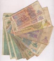 Zaire 1976-1994. 19db-os bankjegy tétel T:III-,IV
Zaire 1976-1994. 19pcs of banknotes C:VG,G