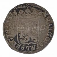 Hollandia / Overijssel 1723. 1G Ag (10,48g) T:3 patina, fülnyom Netherlands / Overijssel 1723. 1 Gulden Ag (10,48g) C:F patina, ear mark