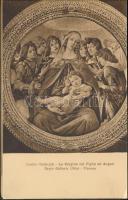 Firenze, Florence; Galleria Uffizi / postcard booklet with 15 postcard