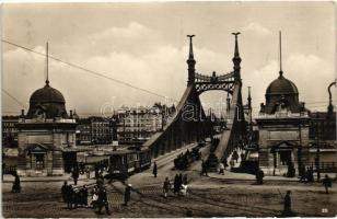 Budapest, Ferenc József híd, villamos