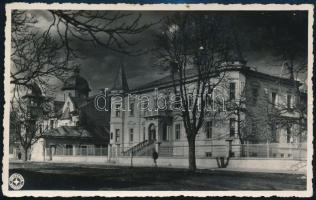 Beszterce, Bistritz, Bistrita; Banka Nationala a Romaniei / bank + 1940 Szászrégen visszatért So. Stpl.