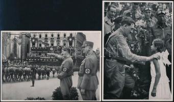 Hitlert ábrázoló kisebb és nagyobb gyűjtői képek 12 db