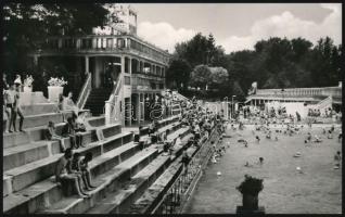 Budapest III. Csillaghegy, strand - 3 db modern képeslap / 3 modern postcards