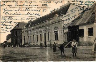 Mezőtelegd, Tileagd; Takarékpénztár, üzlet / savings bank, shops (fa)