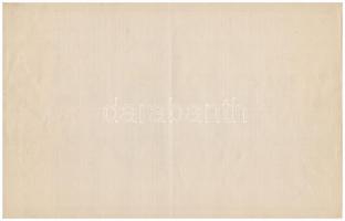 Ausztria / Bécs 1923. "Osztrák Központi Földhitel Bank" részvénye 3000K-ról, francia, néme...