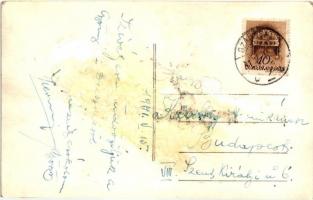 1941 Szabadka, Subotica; tér, Jankovits, Gombos, Pressburger és Farkas üzlete / square, shops, photo...