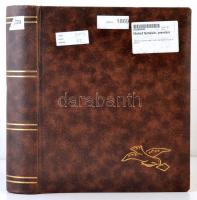 Bőr képeslapalbum 230 férőhellyel / Leather Postcard album for 230 postcard (25 cm x 30 cm)