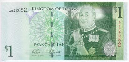 Tonga 2008. 1$ T:I- Tonga 2008. 1 Dollar C:AU