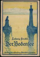 Ludwig Finckh: Der Bodensee. Bielefeld-Leipzig, 1931, Velhagen&Klasing. Harmadik kiadás. Kiadói papírkötés, német nyelven. / Paperbinding, in German language.