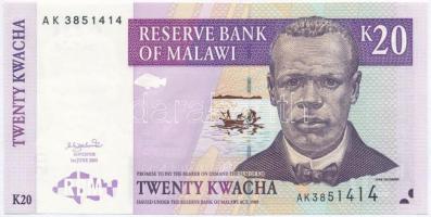 Malawi 2004. 20K T:I Malawi 2004. 20 Kwacha C:UNC