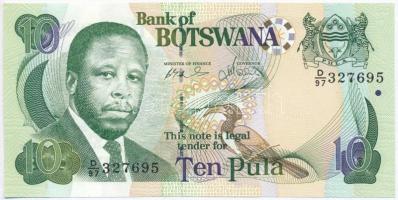 Botswana 2002. 10P T:I Botswana 2002. 10 Pula C:UNC