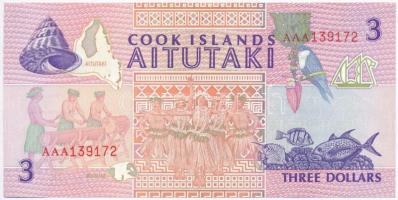 Cook-szigetek 1992. 3$ T:I Cook Islands 1992. 3 Dollars C:UNC