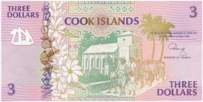 Cook-szigetek 1992. 3$ T:I
Cook Islands 1992. 3 Dollars C:UNC