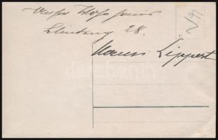 Vienna, Wien; Strassenbild, Volks-Cafe / street view with cafe, shop of A. Holzenger, photo (EK)