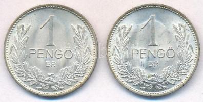 1939. 1P Ag (2x) T:1-,2 patina