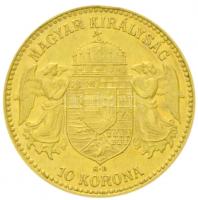 1912KB 10K Au "Ferenc József" (3,38g/0.900) T:2 ph.
Hungary 1912KB 10 Korona Au "Fra...