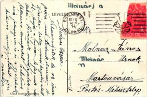 Boldog húsvéti ünnepeket! Cserkész kacsa / Scout duckling Easter greeting card s: Bozó (vágott / cut...