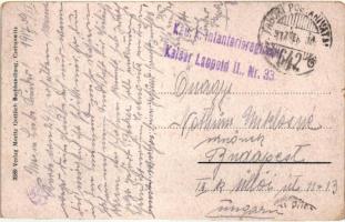 Chernivtsi, Czernowitz; mosaic postcard (small tear)