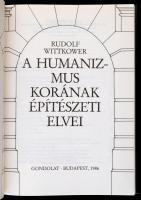 Rudolf Wittkower: A humanizmus korának építészeti elvei. Fordította: Tatai Mária. Bp.,1986, Gondolat...