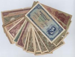 20db-os vegyes magyar pengő bankjegy tétel T:III,III-