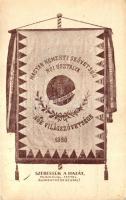 1930 Magyar Nemzeti Szövetség Női Osztálya, Nők Világszövetsége / Hungarian National Federation of Womens Affairs, the World Association of Women, flag, propaganda Pro Hungaria (EK)