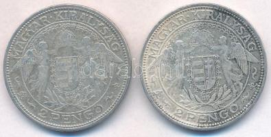 1929. 2P Ag "Madonna" (2x) T:3 Adamo P7