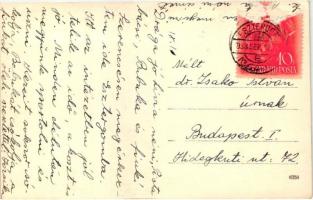 1938 Esztergom, Szentferencrendi Szent Antal Kollégium és Gimnázium, autóbusz