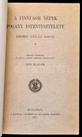 Krohn Gyula: A finnugor népek pogány istentisztelete. Fordította: Bán Aladár. Bp., 1908, MTA. Kiadói...