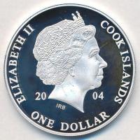Cook-szigetek 2004. 1$ Ag "Ázsia történelme - Szamurájok" (19,37g/0.999) T:PP
Cook Island...