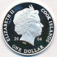 Cook-szigetek 2004. 1$ Ag "Ázsia történelme - Vietnami háború" (19g/0.999) T:PP
Cook Isla...