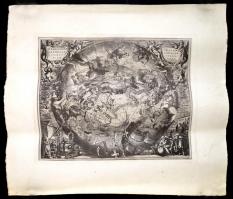 Csillagjegyeket ábrázoló metszet utánnyomása, mélynyomás, 35,5x42 cm