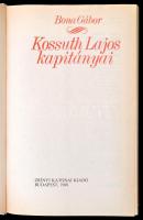 Bona Gábor könyvei, 2 db:
Kossuth Lajos kapitányai. Bp., 1988, Zrínyi Katonai Kiadó. Kiadói egészvá...